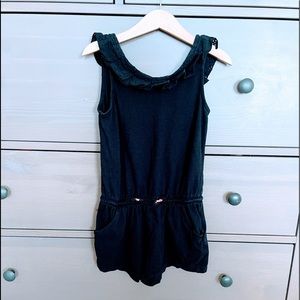 ♥️ 4/$20 Zara Girls Cotton Romper size 7